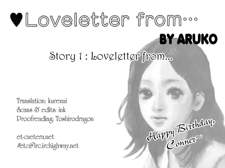 Loveletter from... Chapter 1 54